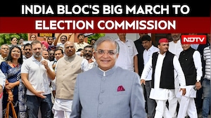 Congress Pushes Opposition Unity As INDIA Bloc MPs March To ECI Over "Vote Theft"