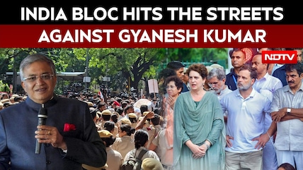 INDIA Bloc Marches To Poll Body Office, Demands Gyanesh Kumar's Resignation | Rahul Gandhi