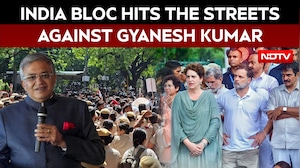 INDIA Bloc Marches To Poll Body Office, Demands Gyanesh Kumar's Resignation | Rahul Gandhi