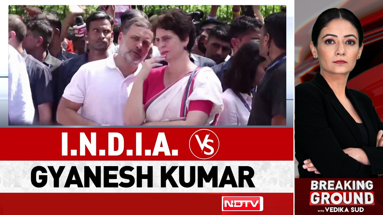 INDIA Bloc Protest | Rahul Gandhi Sits On Dharna, INDIA Bloc Steps Up Fight Against Gyanesh Kumar