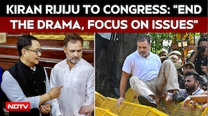 Kiran Rijiju Slams Congress Protest: "This Theatrical Drama Must Stop"