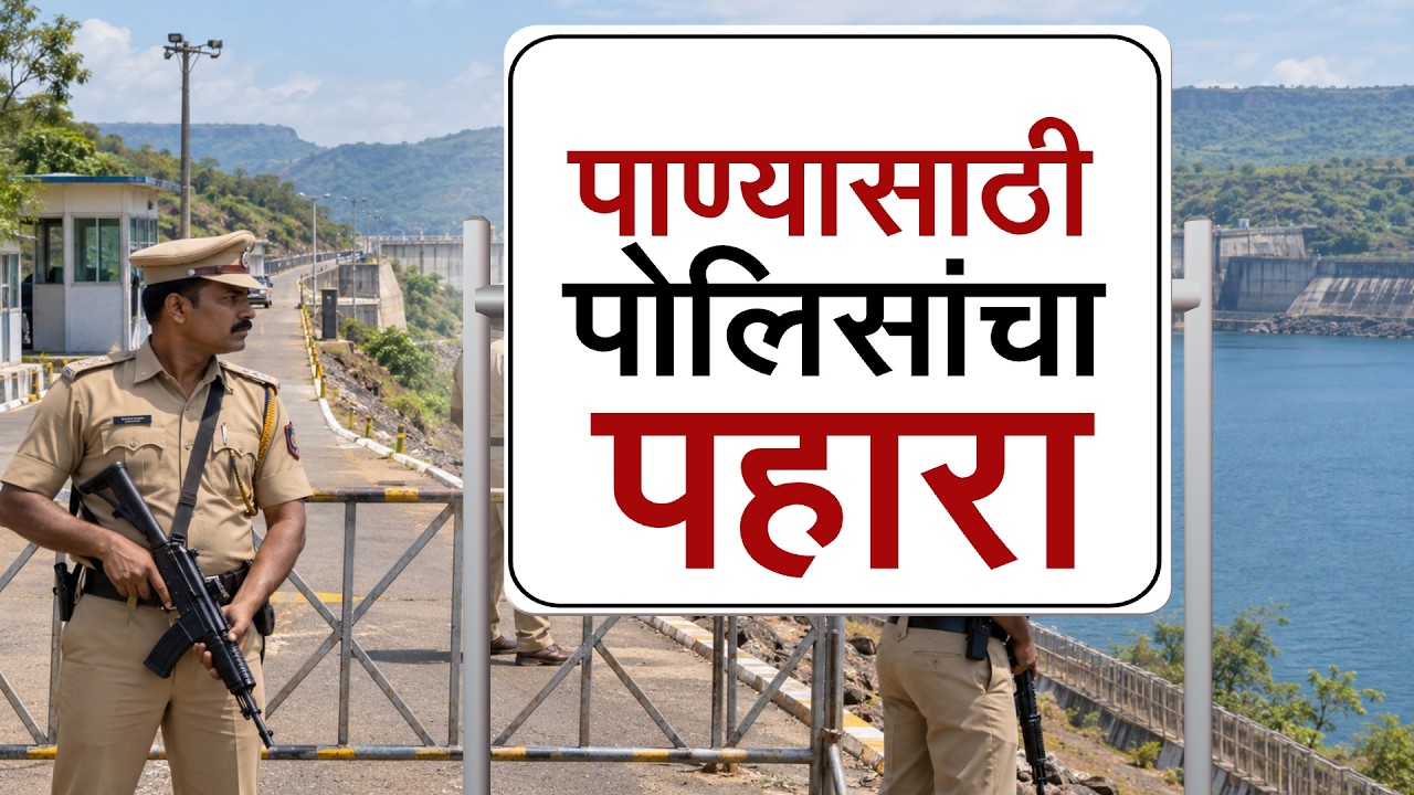 Special Report| पाणीटंचाईत जलाशयांवर पोलिसांचा पहारा, जालन्याच्या धामणा धरणावर पोलिसांची गस्त
