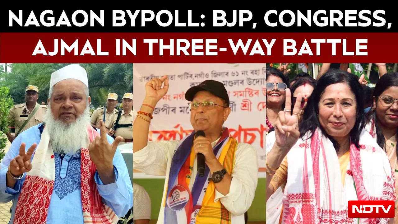Nagaon Bypoll: BJP, Congress, Ajmal In Three-Way Battle In Muslim-Majority Seat