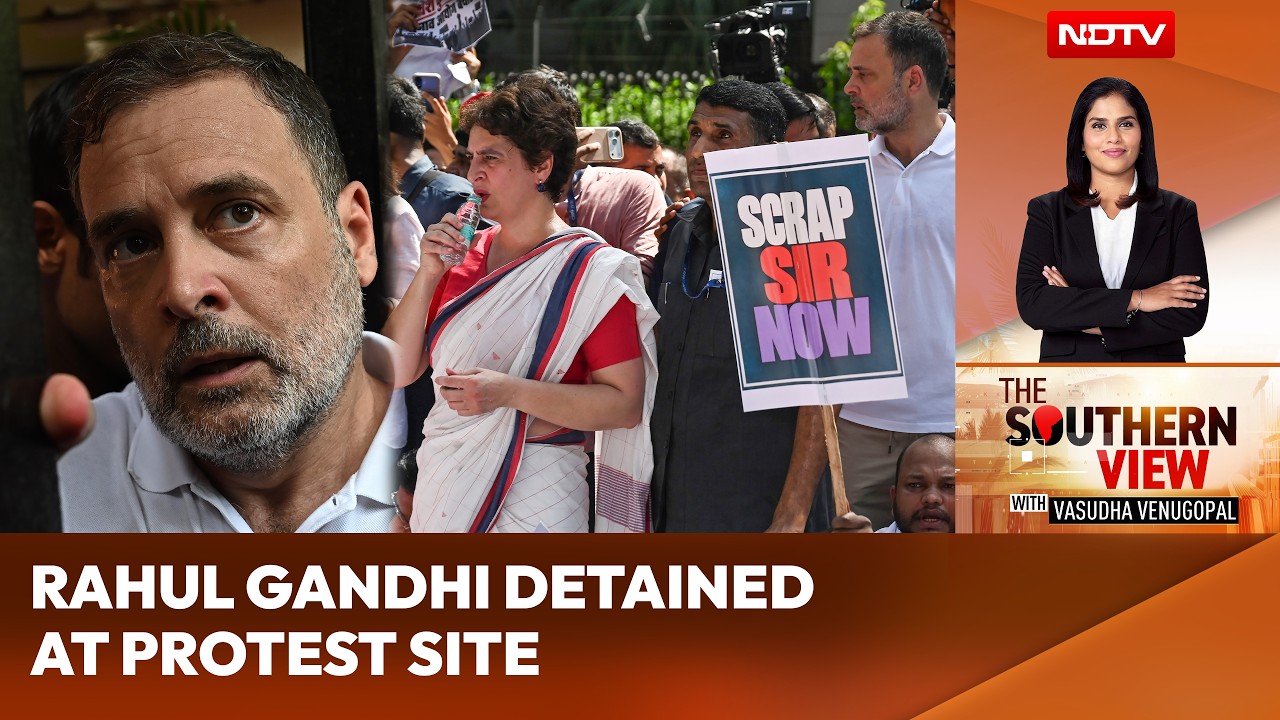 NDTV Reports From Congress Protest Against CEC Gyanesh Kumar