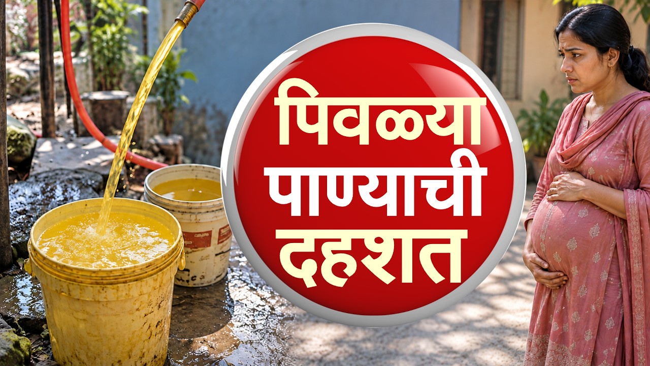 Nashik| बोअरवेल आणि हातपंपातून येतंय पिवळं पाणी, अंबडमध्ये पिवळ्या पाण्याची कशी पसरलीय दहशत? Report