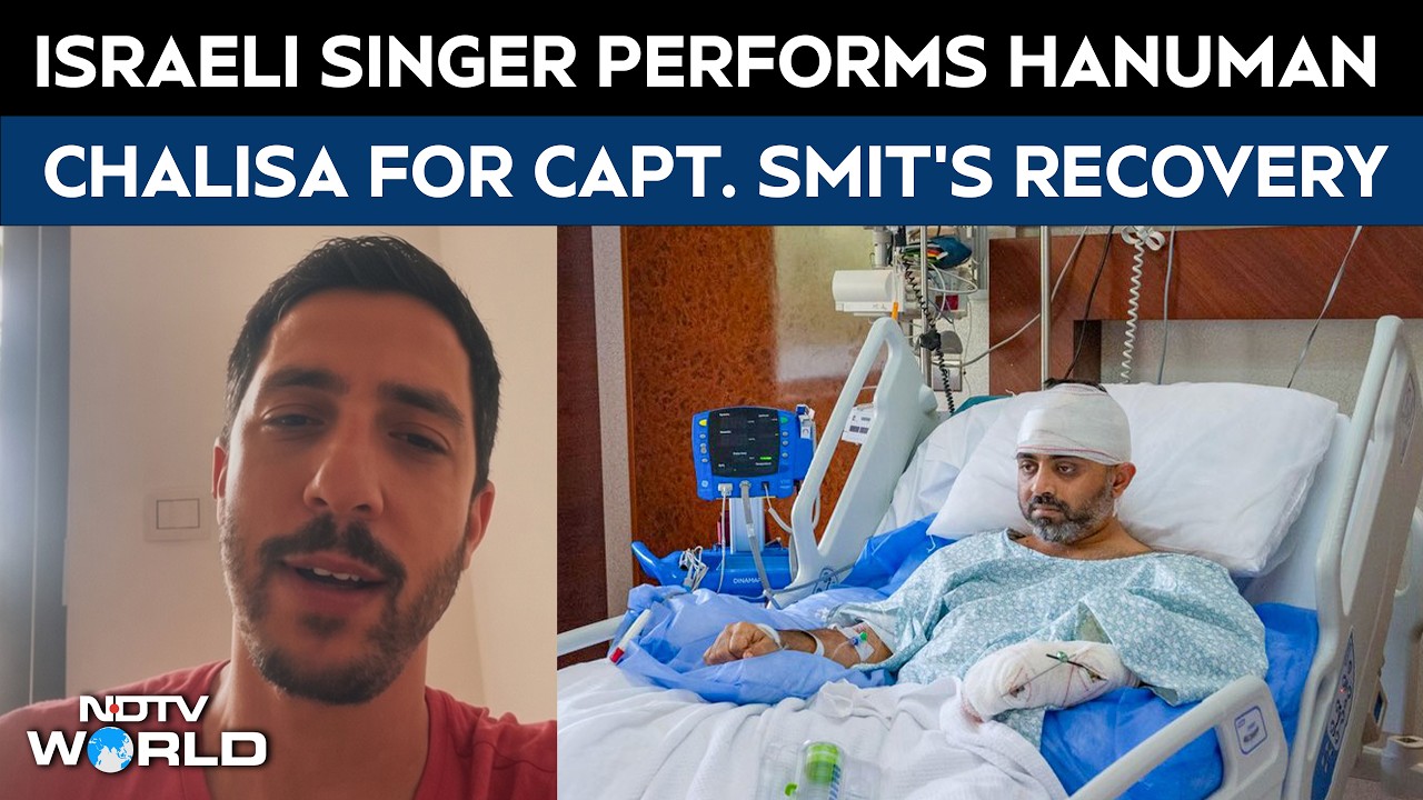 Israeli Singer Ben Raivitz Performs Hanuman Chalisa, Prays For Captain Smit Machchhar's Recovery