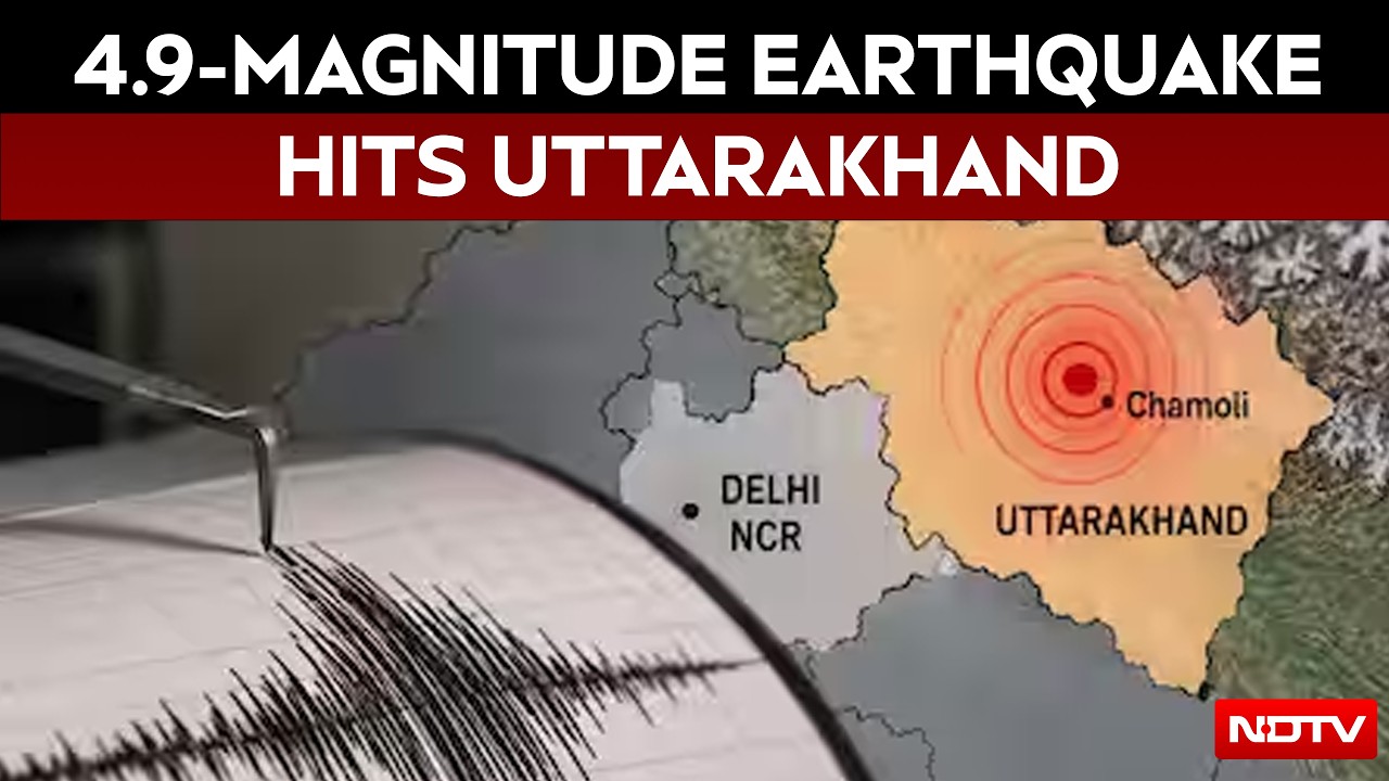 Delhi Earthquake News | 4.9 Magnitude Earthquake Hits Uttarakhand, Tremors Felt Across Delhi-NCR