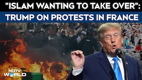 Donald Trump On Mass Student Protests In France: "Islam Wanting To Take Over"