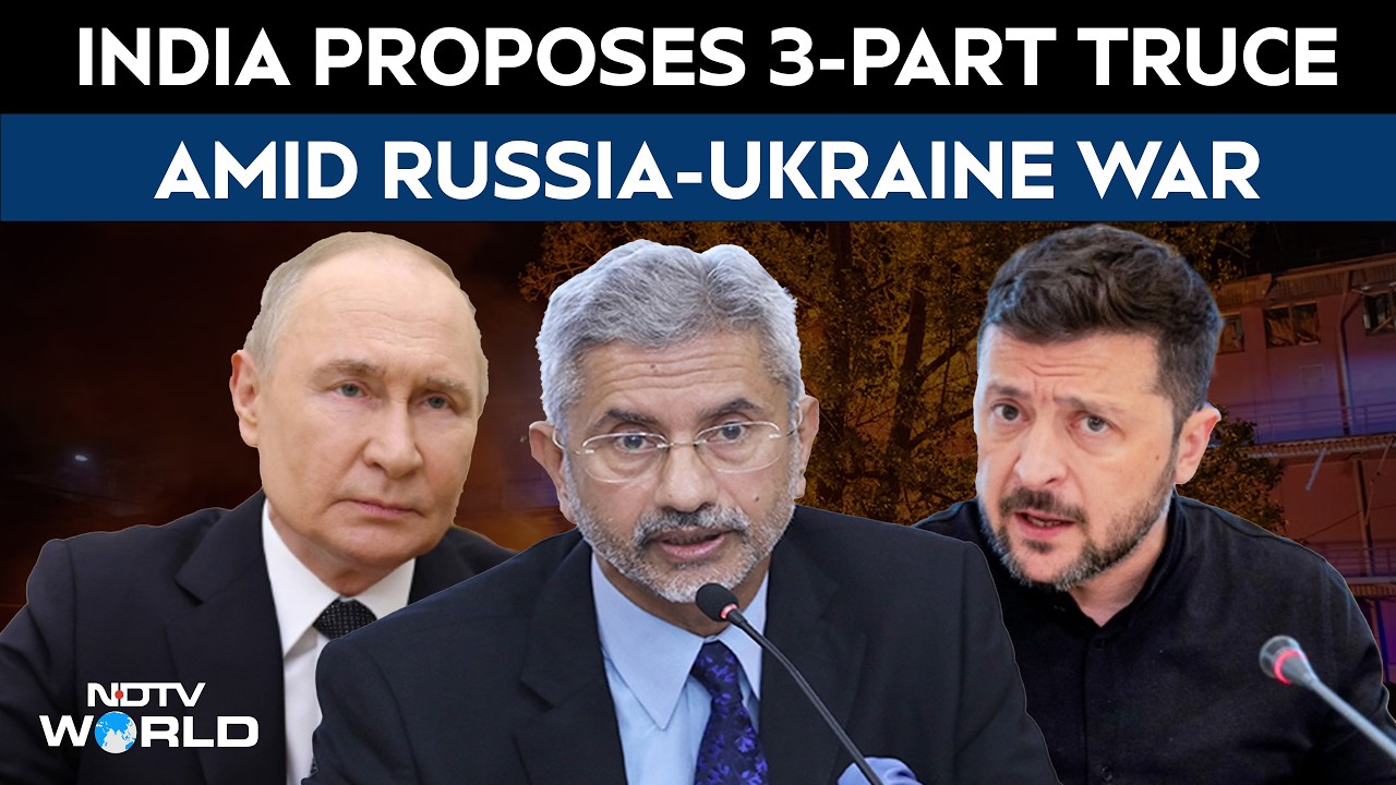 Ukraine War | India Proposes 3-Part Russia-Ukraine Truce To Halt Energy And Shipping Attacks