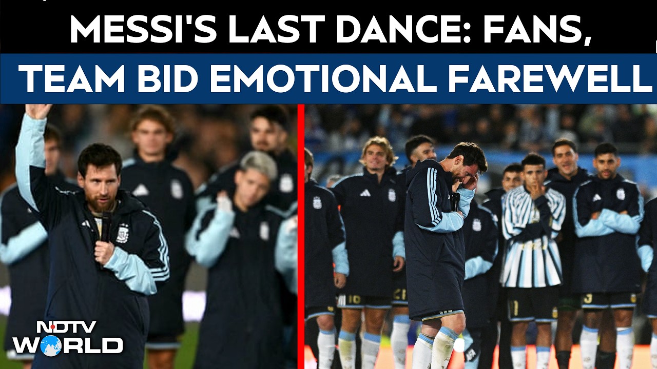 Lionel Messi's Farewell Highlights | Argentina vs Benin Messi Inspires Argentina To 3-0 Win