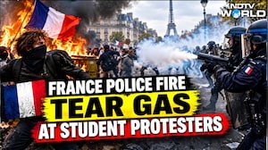 France Protest | Police Fire Tear Gas as More Than 2,50,000 Rally Nationwide for School Funding