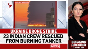 Ukraine Drone Attack Hits Oil Tanker Near Sochi, 23 Indian Crew Members Rescued