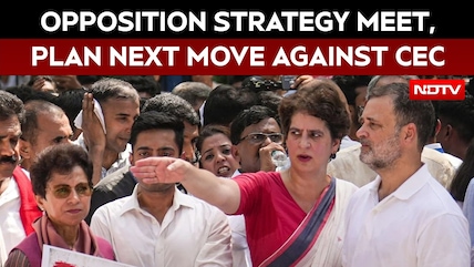 Rahul Gandhi, Priyanka Join INDIA Bloc Lunch Meet As Opposition Plans Next Move Against ECI