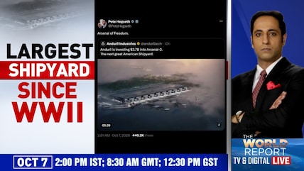 Trump Unveils America&rsquo;s 'Arsenal Of Freedom' | Biggest Shipyard Since WWII | Pete Hegseth
