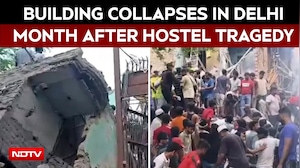 Several Trapped As Building Collapses In Delhi Month After Hostel Tragedy