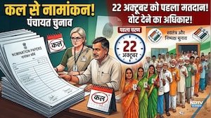Panchayat Chunav के कल से भरे जाएंगे नामांकन! First Phase का Vote 22 october को! |Election Day