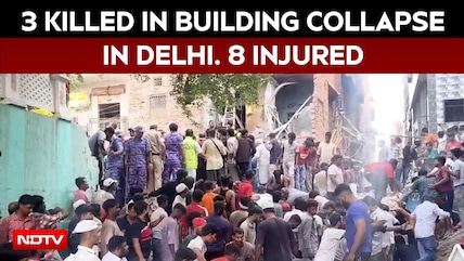 2 Children, Pregnant Woman Killed In Building Collapse In Delhi. 8 Injured