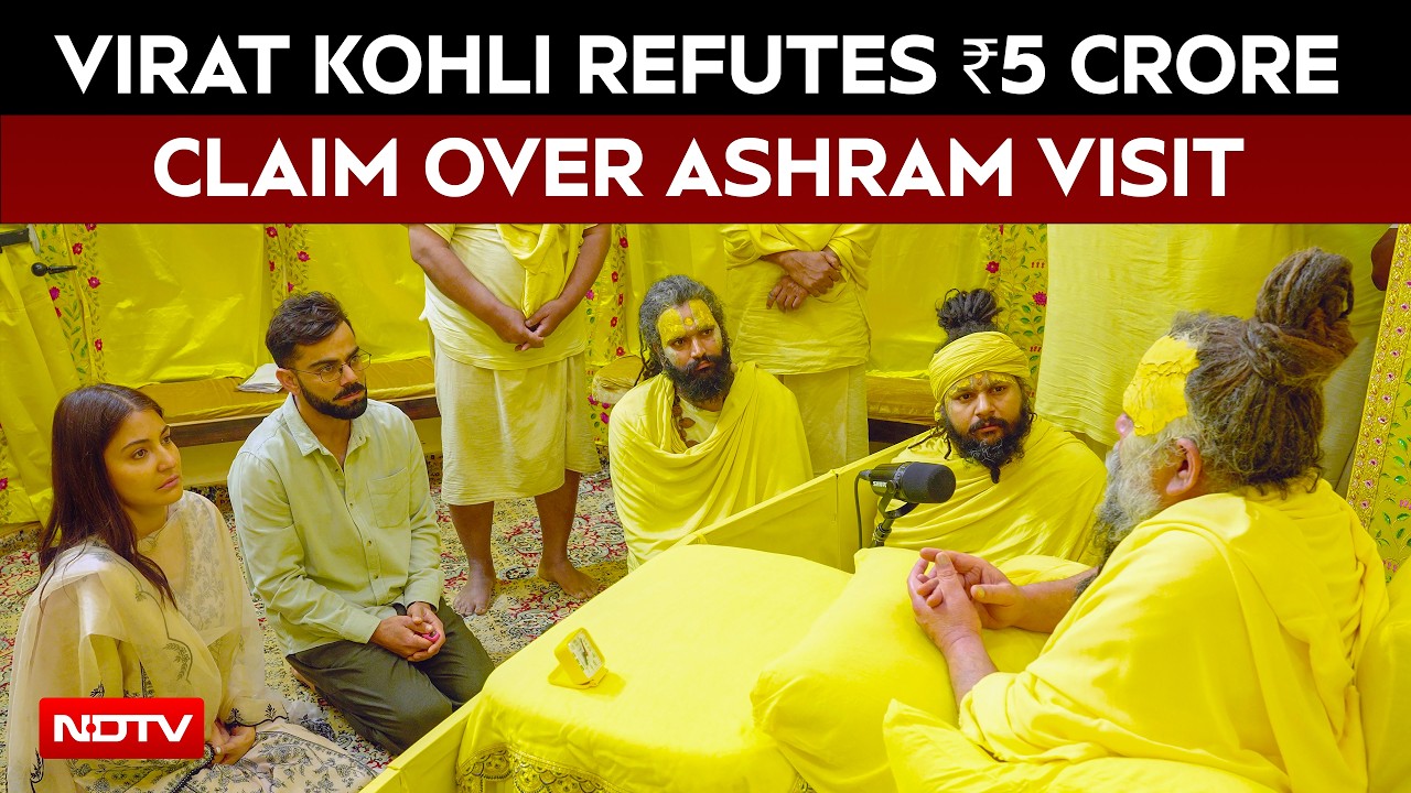 Virat Kohli Refutes Rs 5 Crore Claim Over Premanand Maharaj Ashram Visit