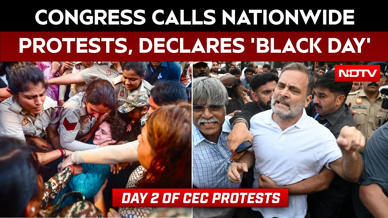 Day 2 Of CEC Row: Congress Calls Nationwide Protests, Declares 'Black Day'