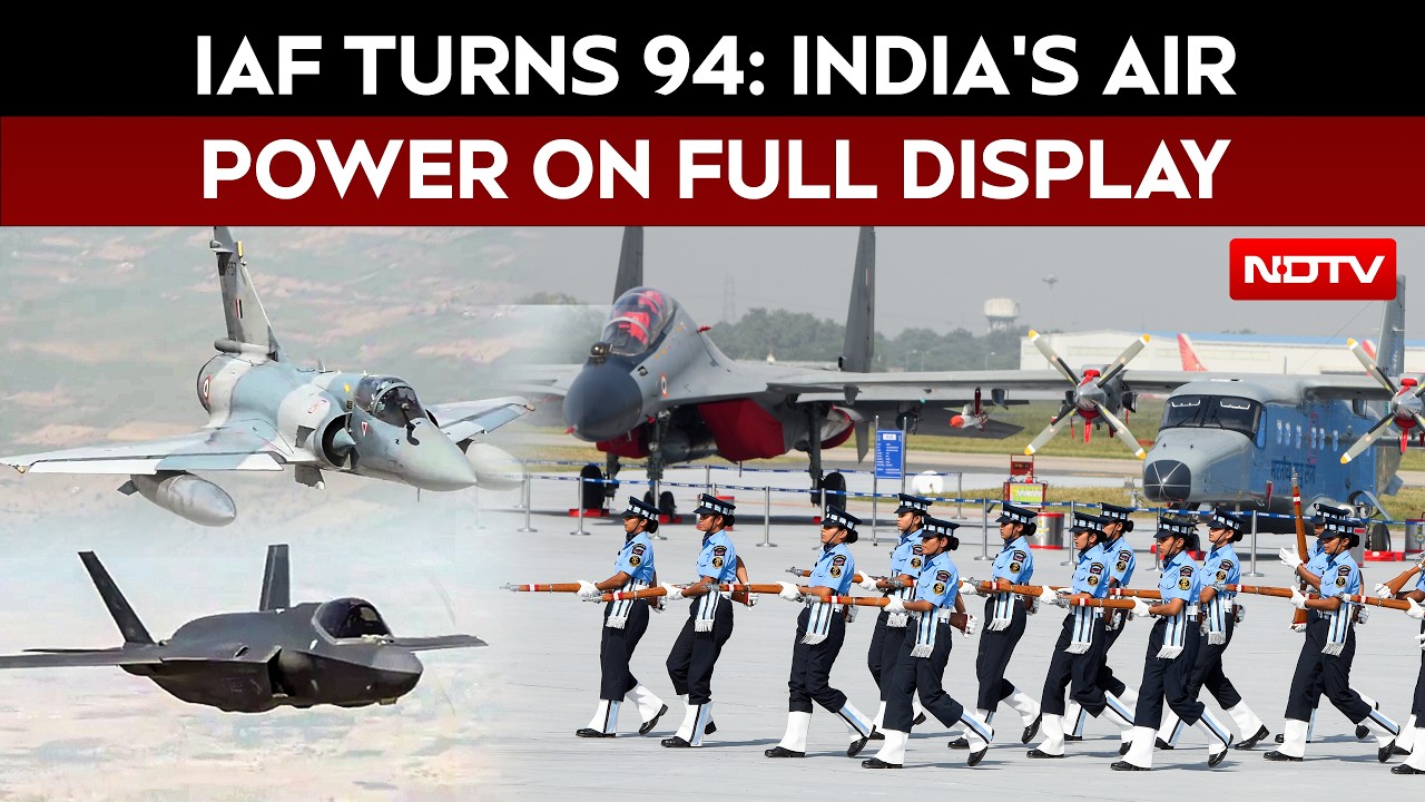 Indian Air Force Turns 94 | Grand Parade, Fighter Jets And The Future Of Indian Air Power