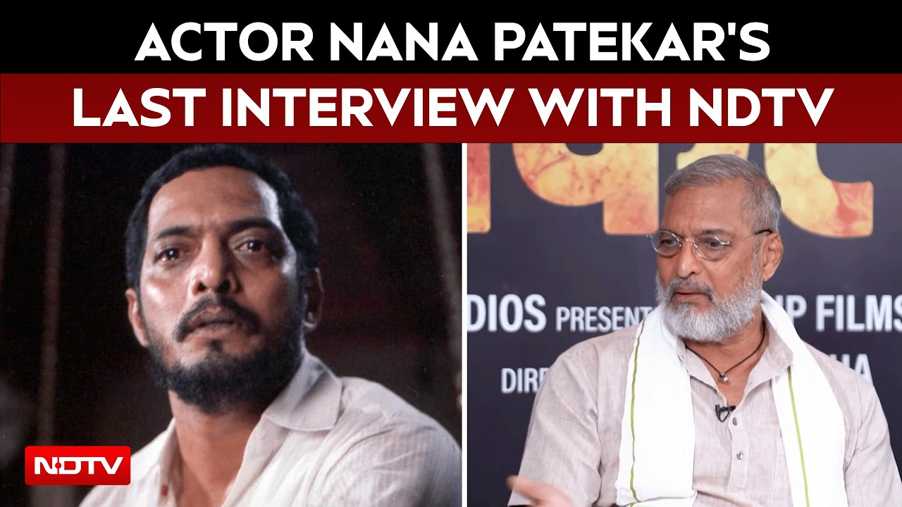 Nana Patekar LAST Interview | Nana Patekar's Final Interview with NDTV Goes Viral