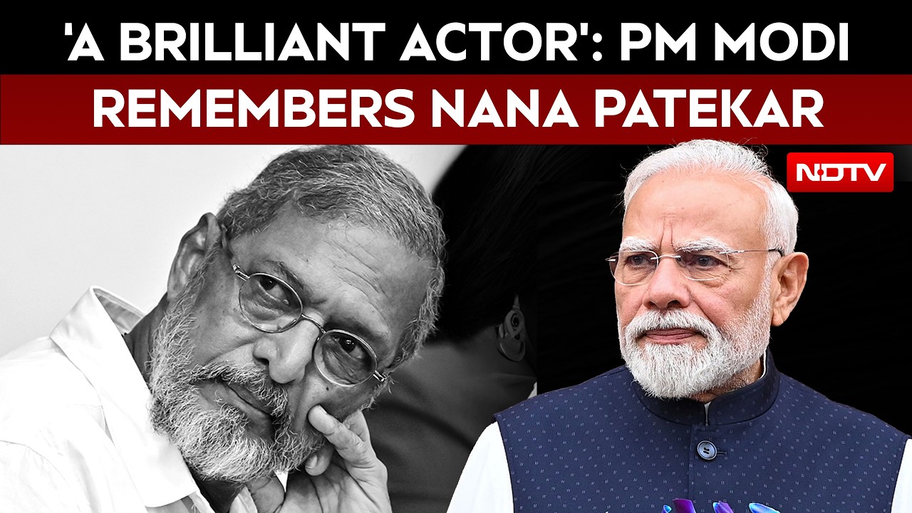 'Nana Patekar Won Millions Of Hearts, Was An Exceptional Actor': PM Modi