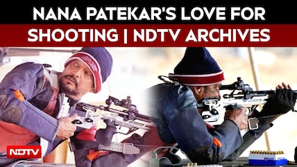 Remembering Nana Patekar&rsquo;s Love For Shooting: NDTV Archive From 2012