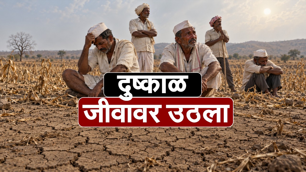 Drought| दुष्काळानं बळीराजाची स्वप्न, जगण्याची उमेद हिरावली; दुष्काळानं बाप हतबल, पोरानं संपवलं जीवन