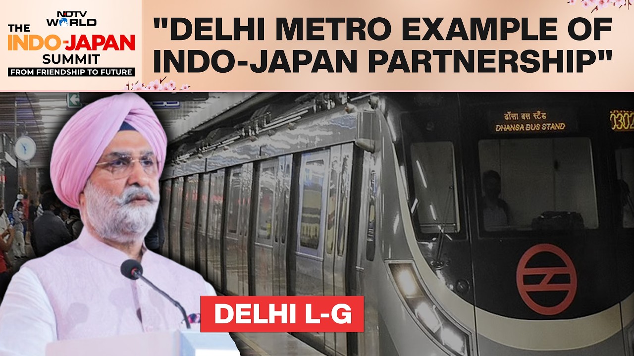 Delhi Metro Shining Example Of India-Japan Partnership: Lt-Governor Taranjit Sandhu