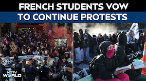 Paris Students Blockade High Schools Amid Nationwide Education Protests | France Protests