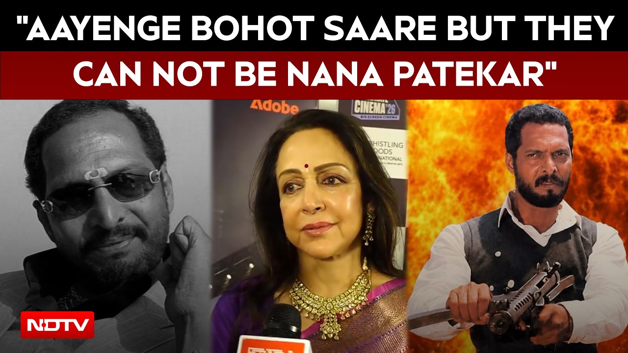Nana Patekar Death | "Aayenge Bohot Saare But They Can Not Be Nana Patekar": Hema Malini