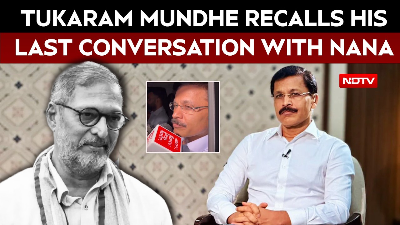 'love You, Bala': Tukaram Mundhe Recalls Last Conversation With Nana Patekar
