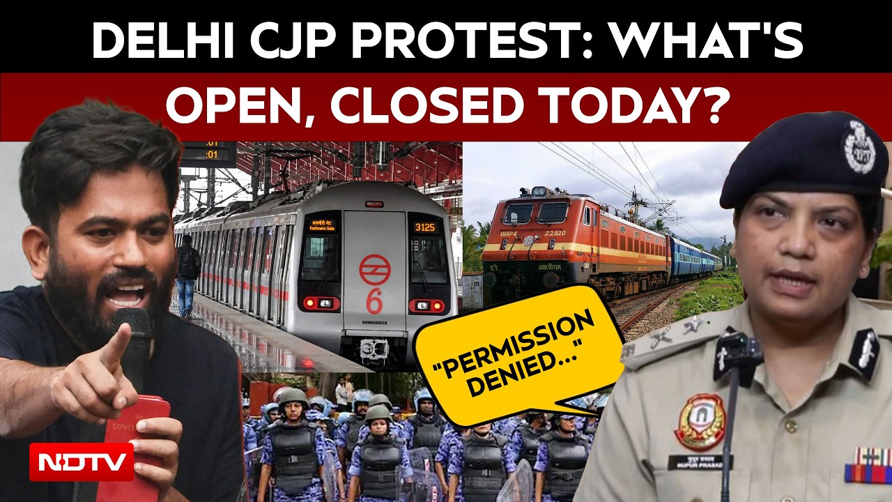 CJP Protest Today | Delhi Jantar Mantar Protest: What's Open, Closed Today?