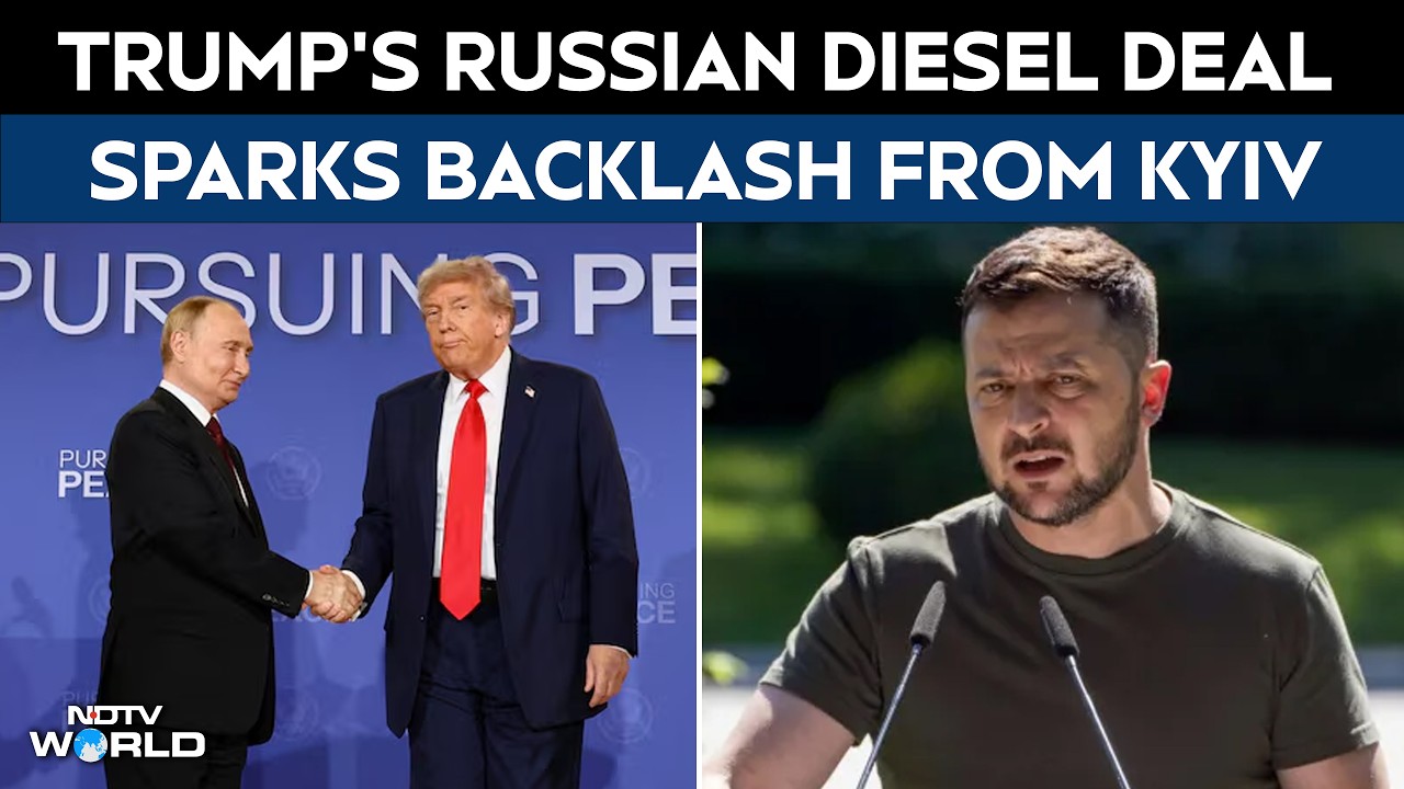 US To Import Russian Diesel Under New Trump-Putin Agreement | Russia Ukraine War