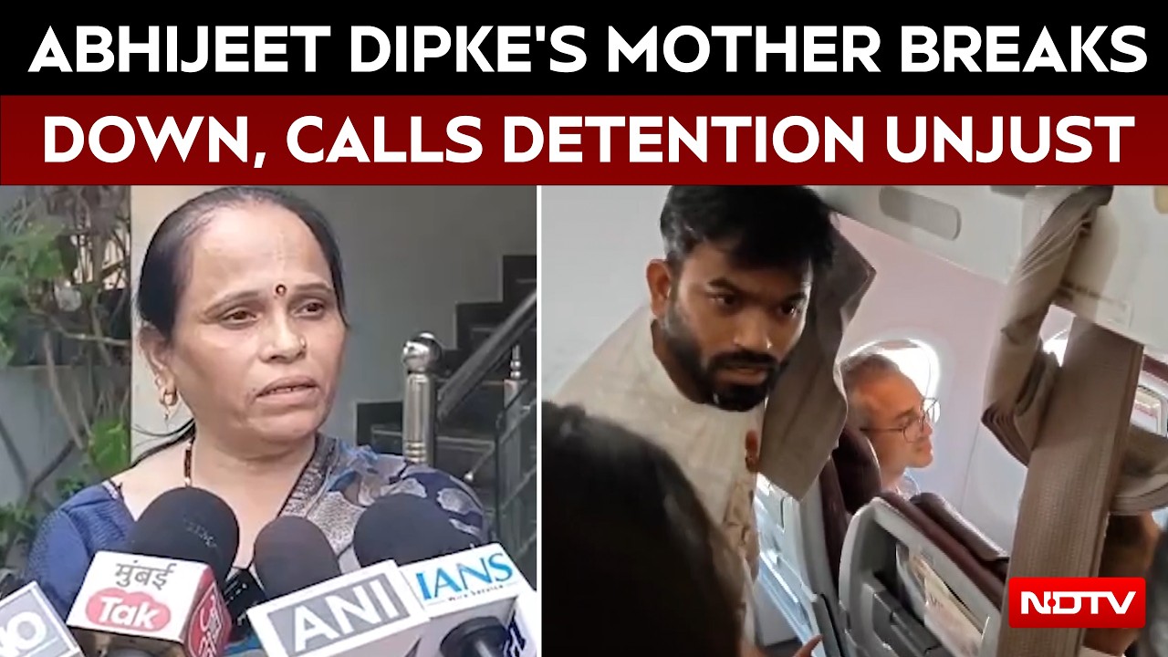 'The Government Is Wrong': Abhijeet Dipke's Mother Reacts Emotionally To His Detention | CJP Protest