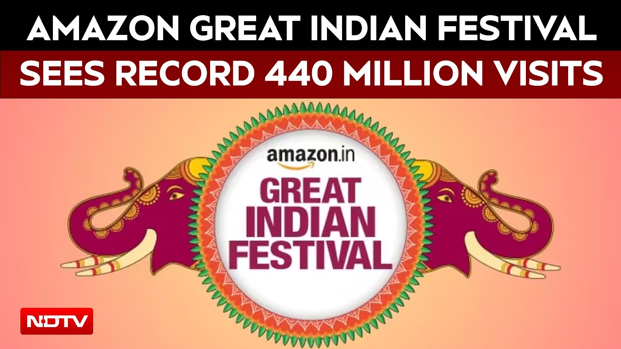 Amazon Great Indian Festival Sees Record 440 Million Visits