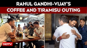 Rahul Gandhi, CM Vijay Meet In Chennai, Then A Coffee And Tiramisu Outing