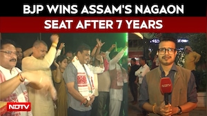 Assam News | BJP Wins Assam's Nagaon Seat After 7 Years, Himanta Celebrates
