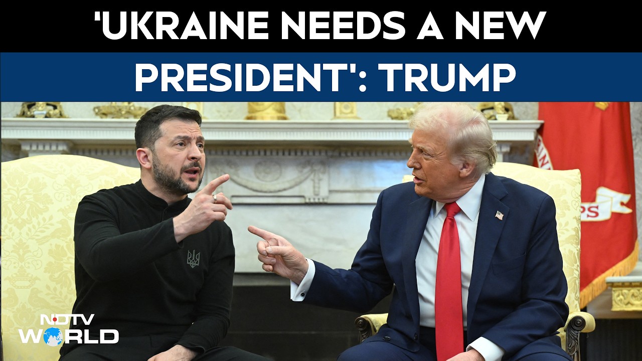 Donald Trump Calls For New Ukrainian President, Says Zelenskyy Has Failed To Make A Deal With Russia