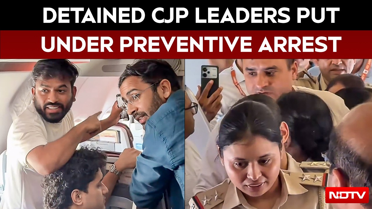 CJP Protest | Abhijeet Dipke, Saurav Das, Ashutosh Ranka Put Under Preventive Arrest By Delhi Police