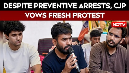 CJP Abhijeet Dipke, Two CJP Leaders Preventively Arrested Ahead Of Day 2 Of Delhi Protest