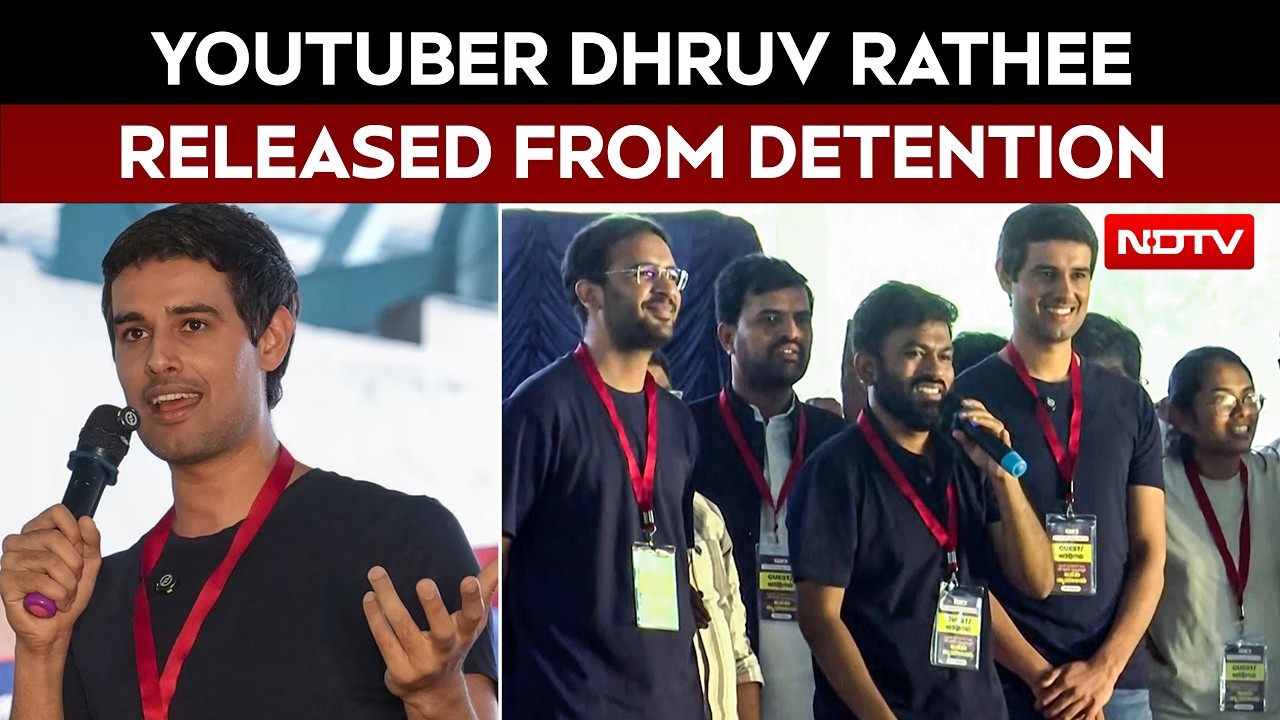 CJP Protest | Dhruv Rathee, Detained From Gurugram Home Amid CJP Protest, Released At Night