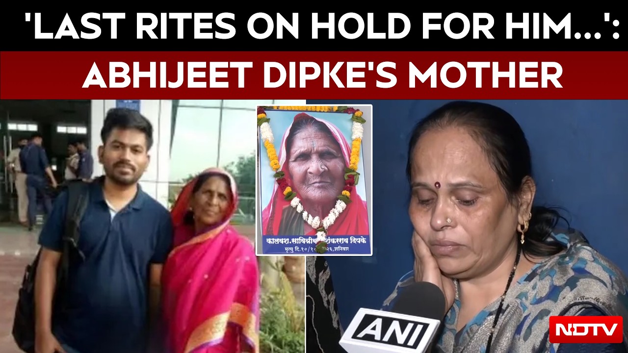 Abhijeet Dipke's Mother Breaks Down After His Grandmother's Death: 'He Won't Even See Her...'