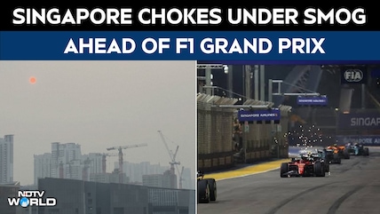 Singapore Chokes Under Haze As Indonesian Fires Burn Ahead Of F1 Grand Prix