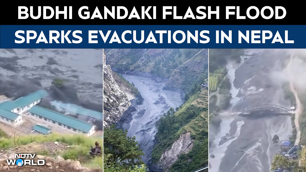Nepal Flood Alert: Flash Flood Forces Evacuations As Budhi Gandaki River Swells