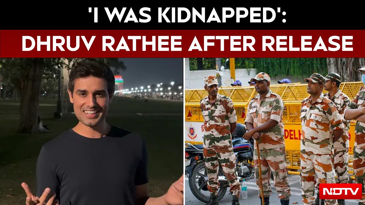 Jantar Mantar 2.0 | 'I Wasn't Detained, I Was Kidnapped': Dhruv Rathee After Late-Night Release