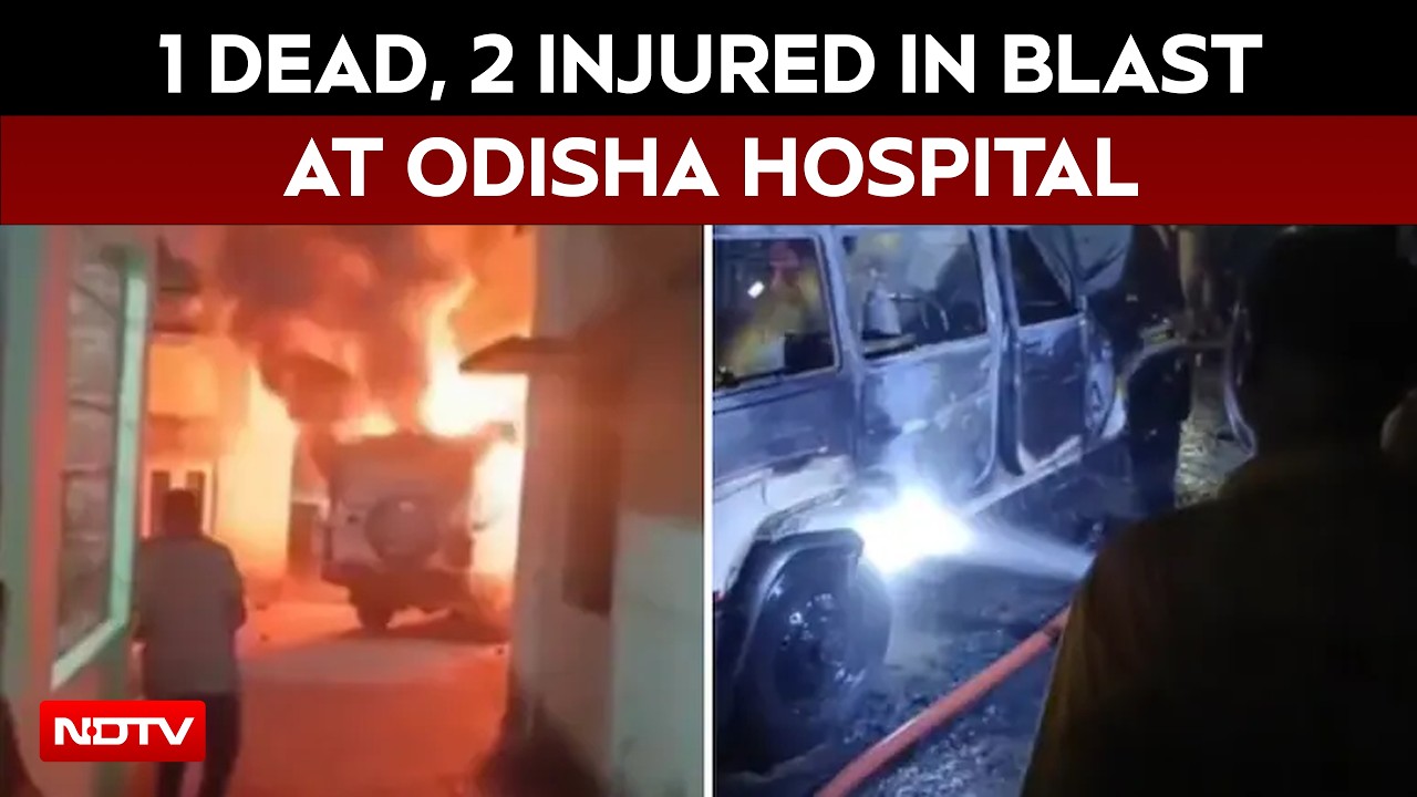 Odisha Hospital Blast | One Dead, Two Injured As Ambulance Explodes In Mayurbhanj