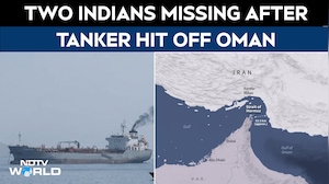 Drone Attack On Vessel Off Oman Leaves Two Indian Sailors Missing, Nine Crew Members Rescued