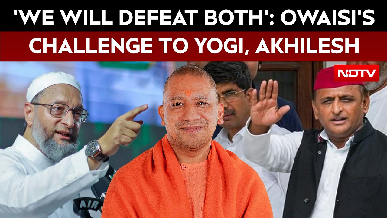 Asaduddin Owaisi Challenges Yogi To Contest From Sambhal And Akhilesh From Gorakhpur