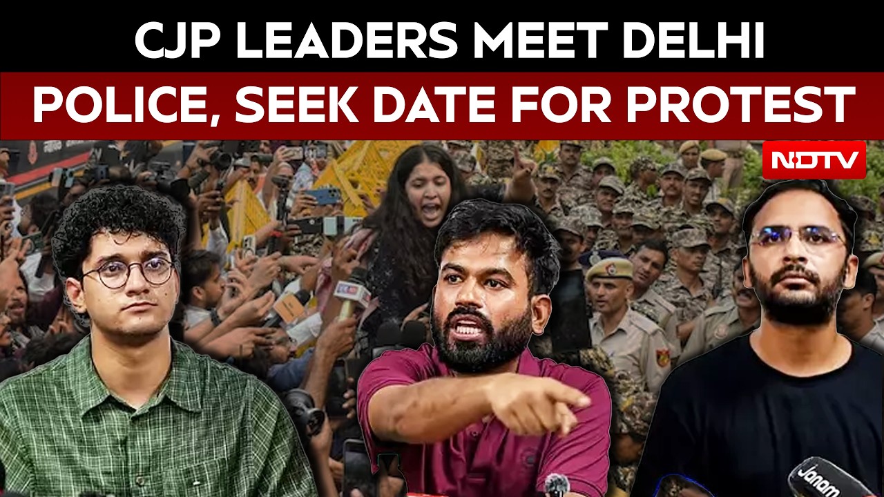 CJP Protest | CJP Leaders Meet Delhi Police, Seek Date For Jantar Mantar Protest